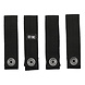 101Inc. Mollé Straps Hook & Loop Black (4 pcs) 101Inc. Mollé Straps Hook & Loop Black (4 pcs)