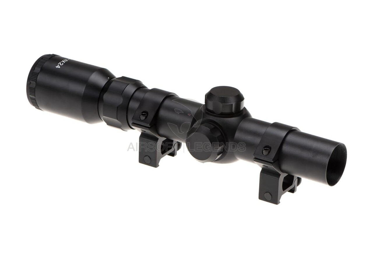 Aim-O 1-4x24 Tactical Scope Black Aim-O 1-4x24 Tactical Scope Black