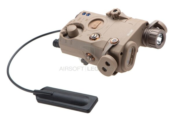 WADSN LA-5C UHP PEQ-15 Red Laser + IR Laser Dark Earth WADSN LA-5C UHP PEQ-15 Red Laser + IR Laser Dark Earth
