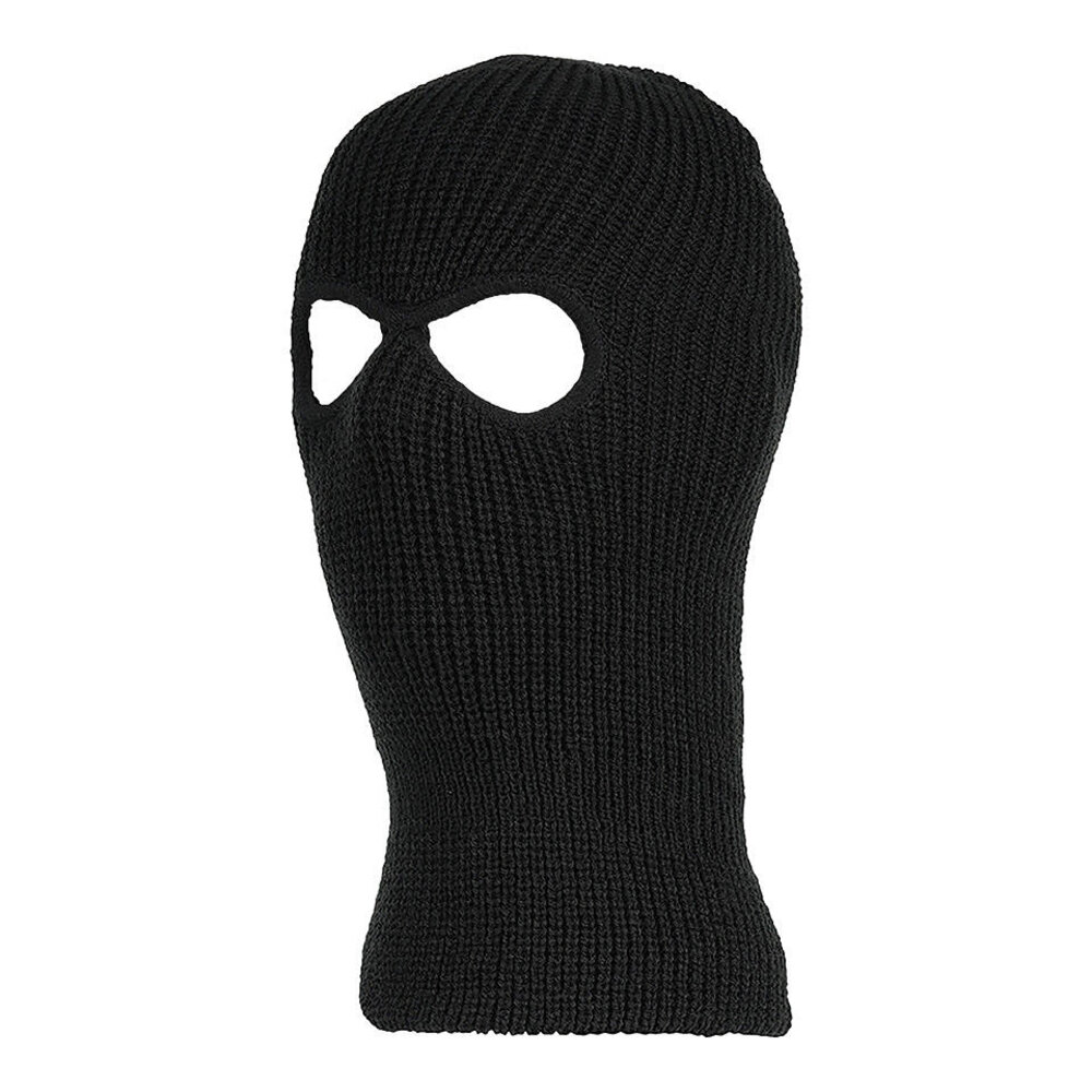 Fostex 2 Hole Balaclava Black