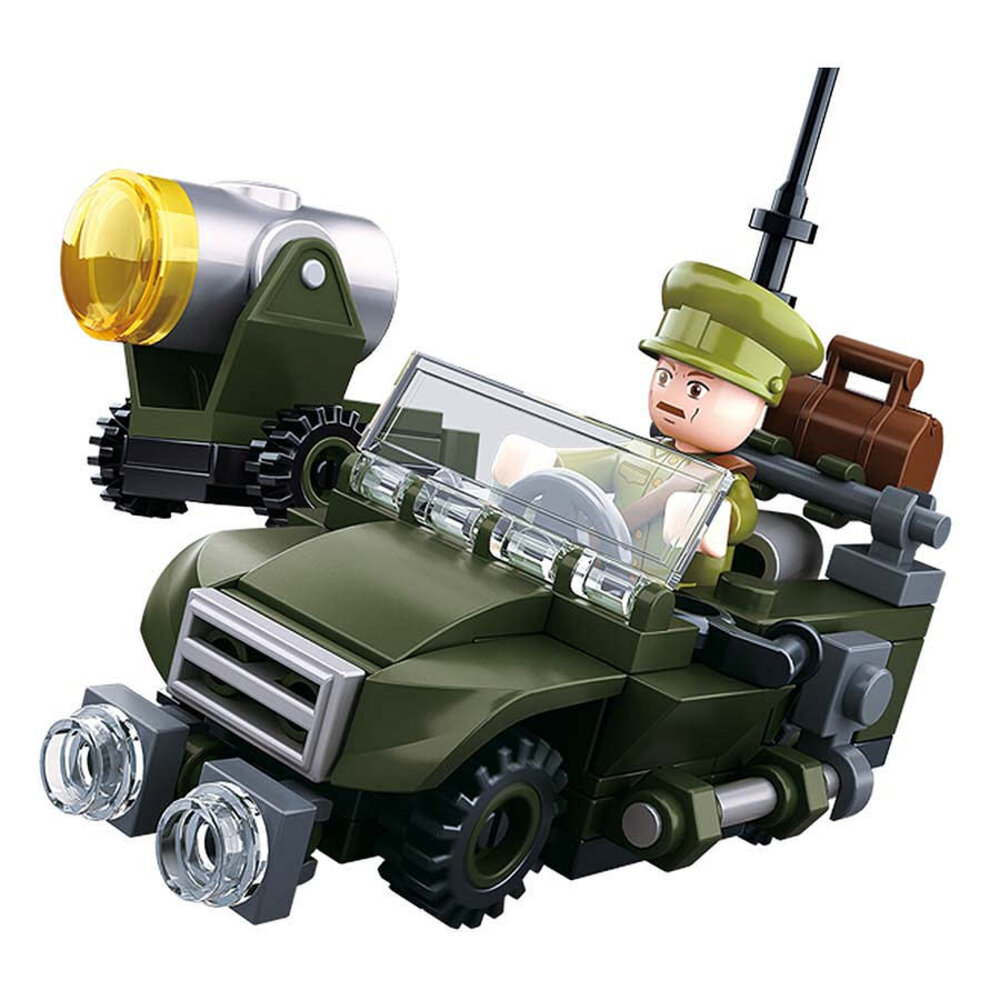 Sluban WWII 4in1 Army model B M38-B0678B