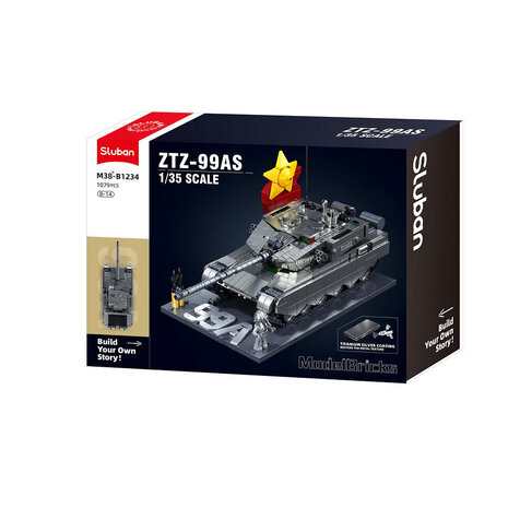 Sluban Tank ZTS-99AS M38-B1234 Sluban Tank ZTS-99AS M38-B1234