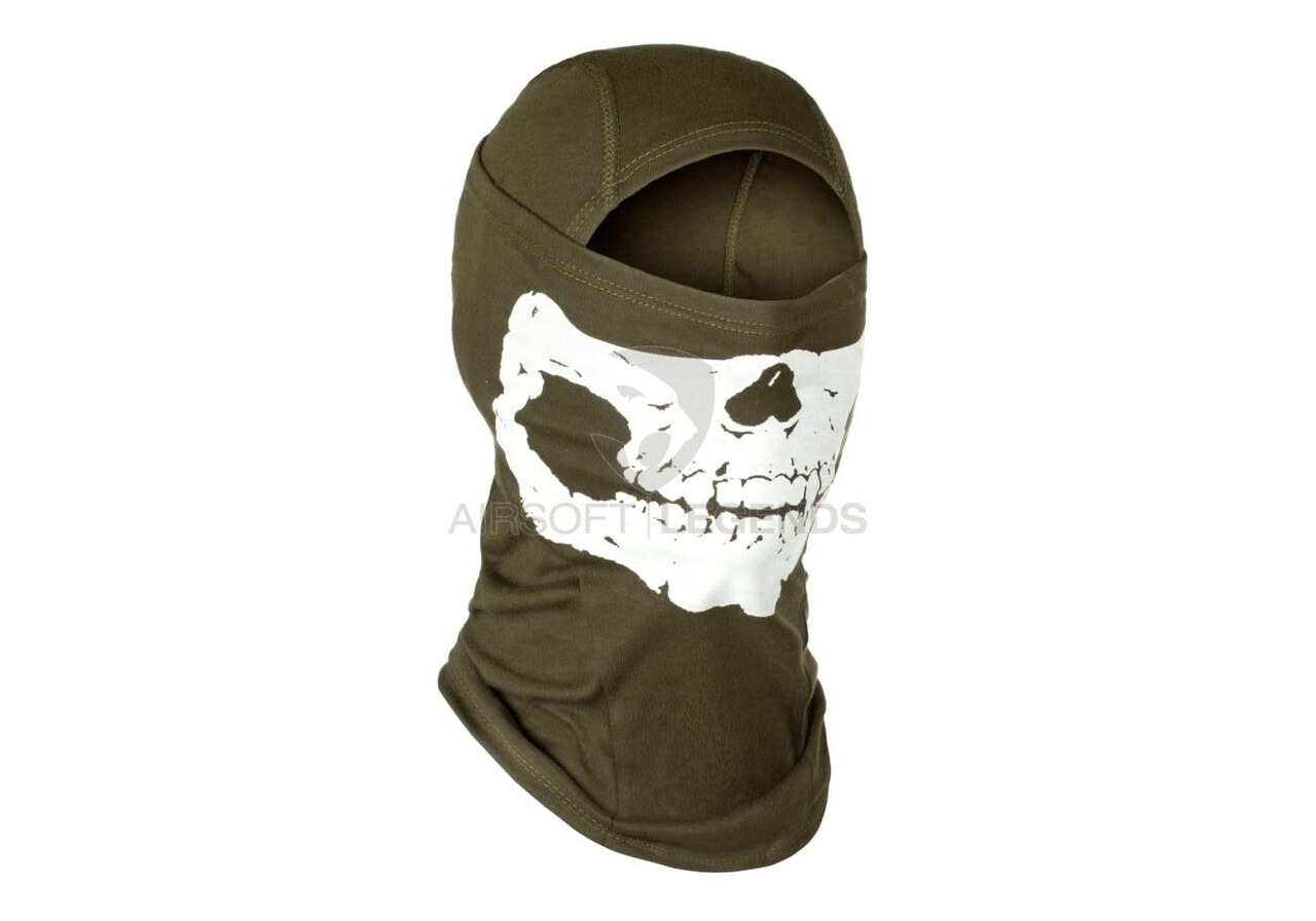 Invader Gear MPS Death Head Balaclava OD Green