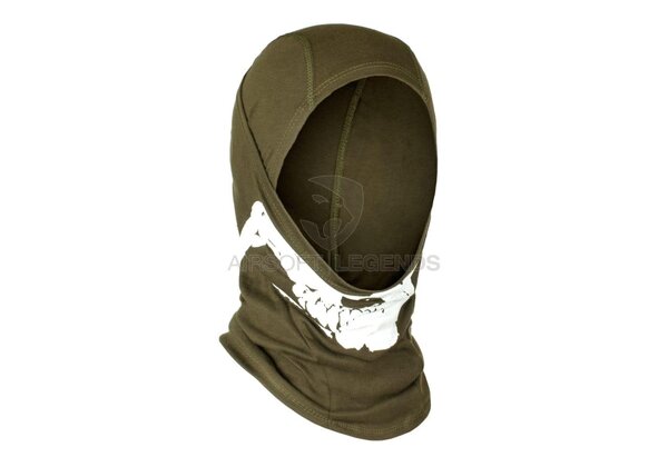 Invader Gear MPS Death Head Balaclava OD Green