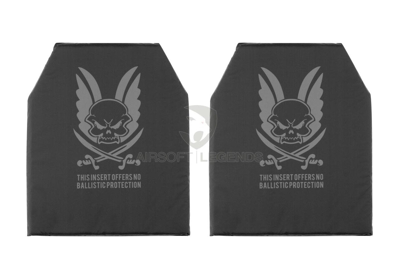 Warrior Assault Systems Soft SAPI Dummy Set (2pcs) Black Warrior Assault Systems Soft SAPI Dummy Set (2pcs) Black