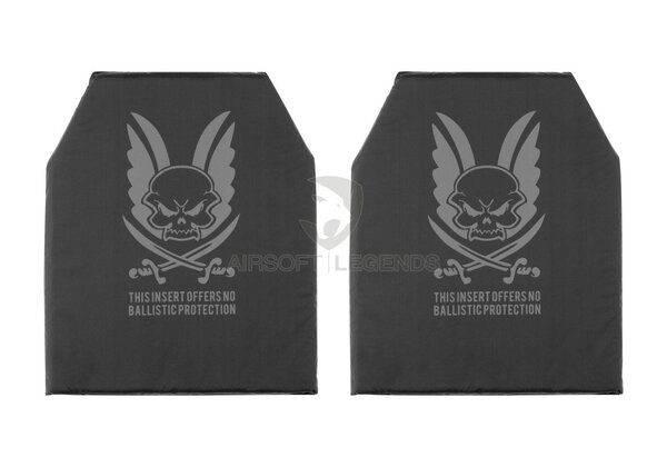 Warrior Assault Systems Soft SAPI Dummy Set (2pcs) Black Warrior Assault Systems Soft SAPI Dummy Set (2pcs) Black