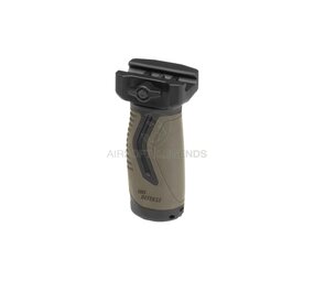IMI Defense OVG Overmolding Vertical Grip Black / OD Green