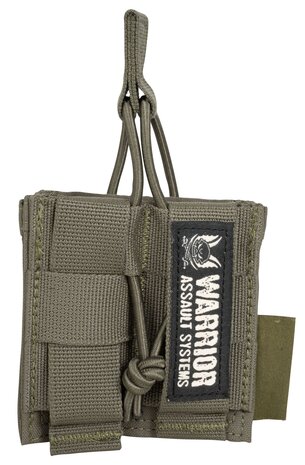 Warrior Assault Systems Single Open Mag Pouch (7.62mm) Ranger Green