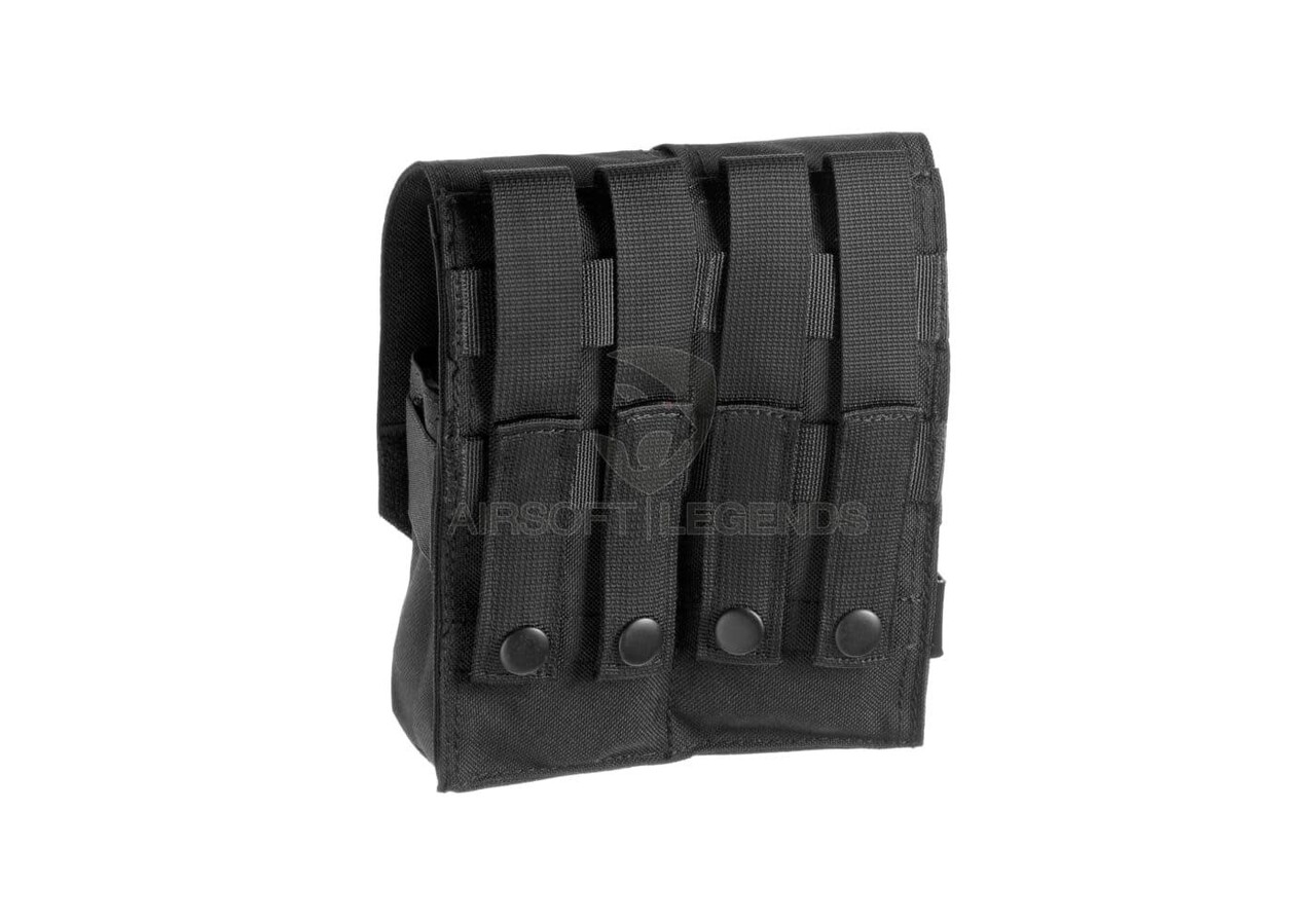 Invader Gear 5.56 2x Double Mag Pouch Black