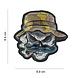 101Inc. Bush Ranger 3D Rubber Skull Patch