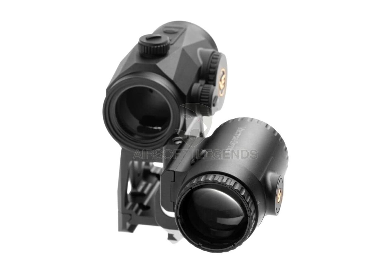 Vector Optics Scrapper 1x25 RDS with Paragon 3x Magnifier and One Piece Mount Black