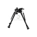 RokStad 9 Inch Swivel Spring Retractable Bipod Black
