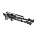 RokStad 9 Inch Swivel Spring Retractable Bipod Black