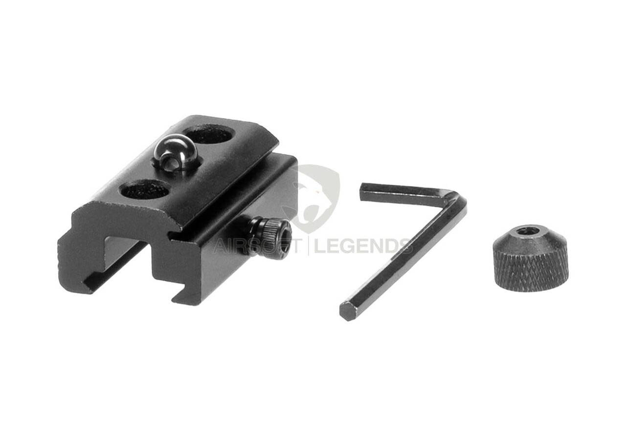 RokStad 9 Inch Swivel Spring Retractable Bipod Black