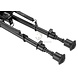 RokStad 9 Inch Swivel Spring Retractable Bipod Black