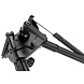 RokStad 9 Inch Swivel Spring Retractable Bipod Black