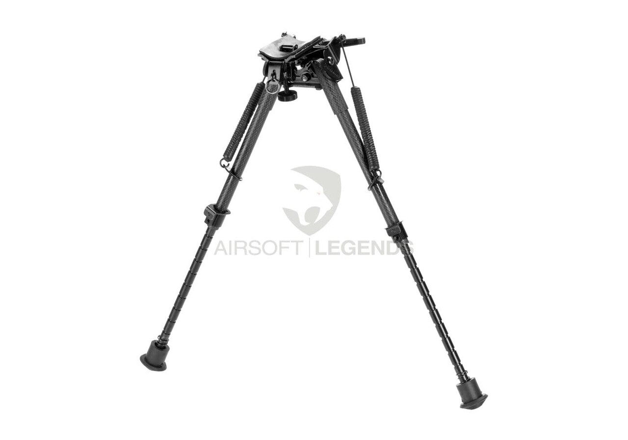 RokStad Carbon Fiber 9-13.5 Inch Retractable Bipod Black RokStad Carbon Fiber 9-13.5 Inch Retractable Bipod Black