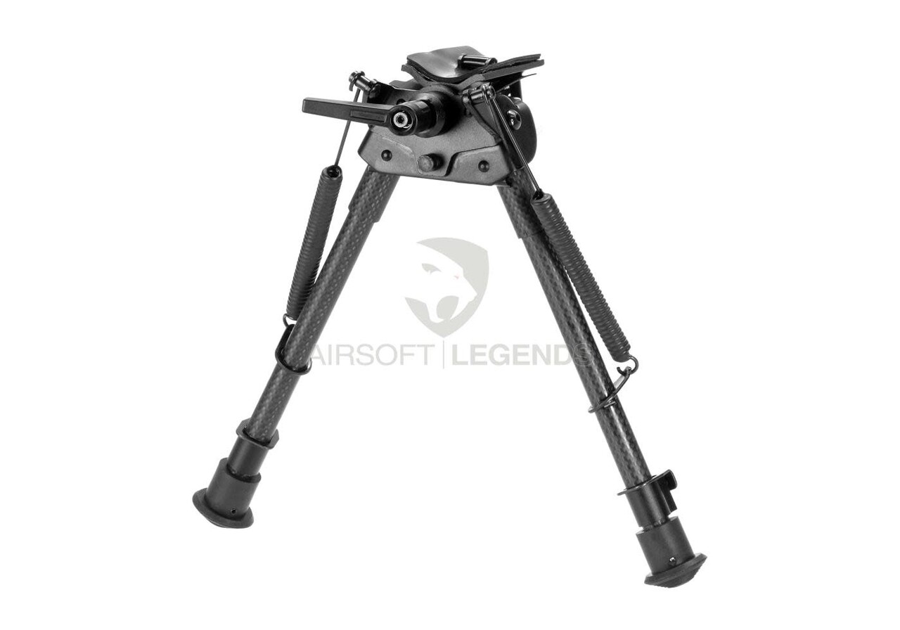 RokStad Carbon Fiber 9-13.5 Inch Retractable Bipod Black RokStad Carbon Fiber 9-13.5 Inch Retractable Bipod Black