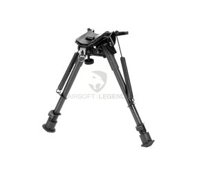 RokStad Carbon Fiber 9-13.5 Inch Retractable Bipod  Black