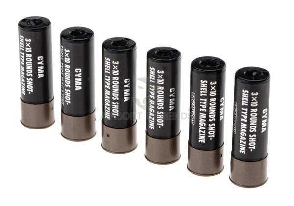 Cyma Shells CM350 30rds 6-pack Black Cyma Shells CM350 30rds 6-pack Black