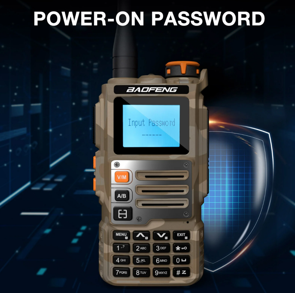 Baofeng K63 Tri-Band Portofoon Desert Camo