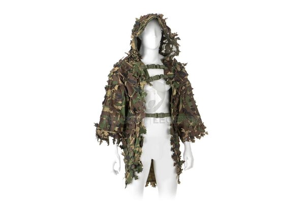 Invader Gear Ghillie Base Leaf Woodland Invader Gear Ghillie Base Leaf Woodland