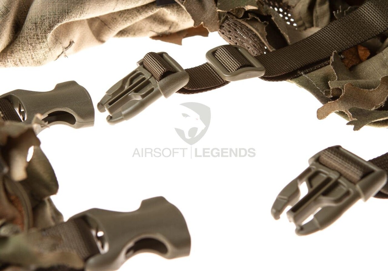 Invader Gear Ghillie Base Leaf Everglade Invader Gear Ghillie Base Leaf Everglade