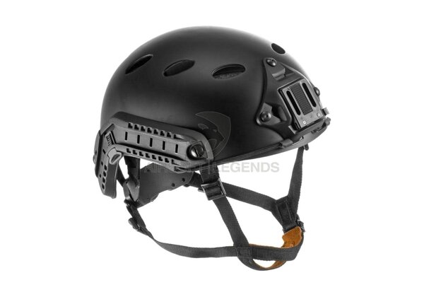 FMA FAST Helmet PJ Carbon Fiber Version Black