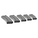 G&G M4 Midcap Magazine 125rds 5pcs Set  Grey