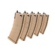G&G M4 Midcap Magazine 120rds 5pcs Set Tan
