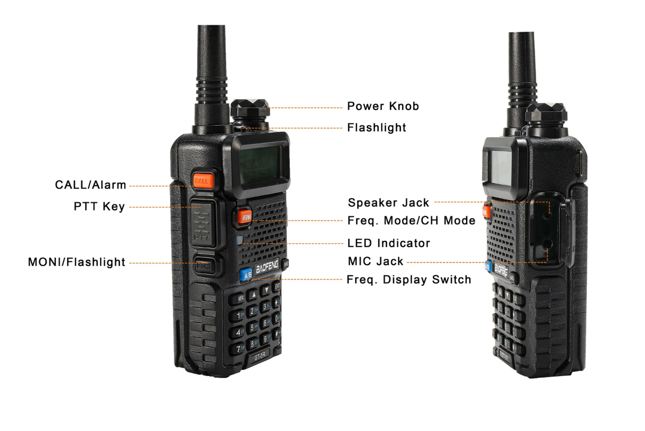 Baofeng GT-5R Portofoon