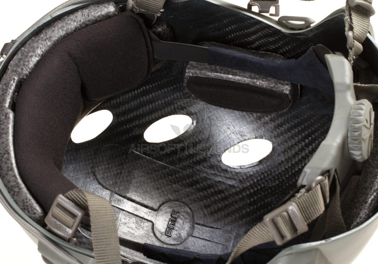 FMA FAST Helmet PJ Carbon Fiber Version Foliage Green