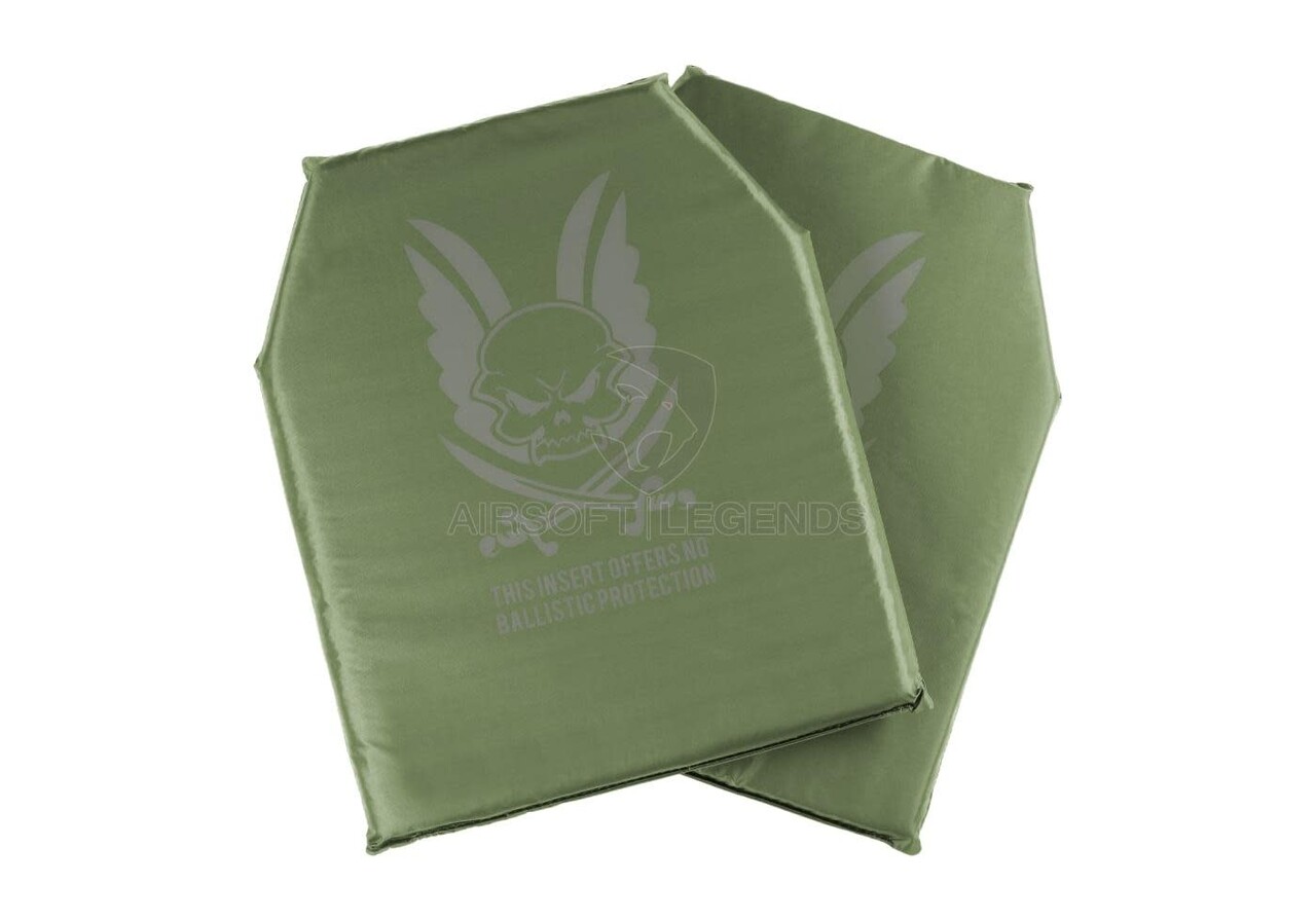 Warrior Assault Systems Soft SAPI Dummy Set (2pcs) OD Green