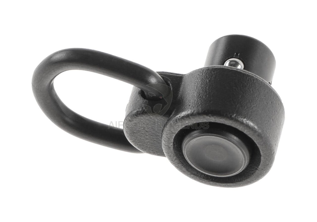 PTS Syndicate Low Profile QD Sling Swivel -S  Black