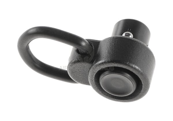 PTS Syndicate Low Profile QD Sling Swivel -S  Black