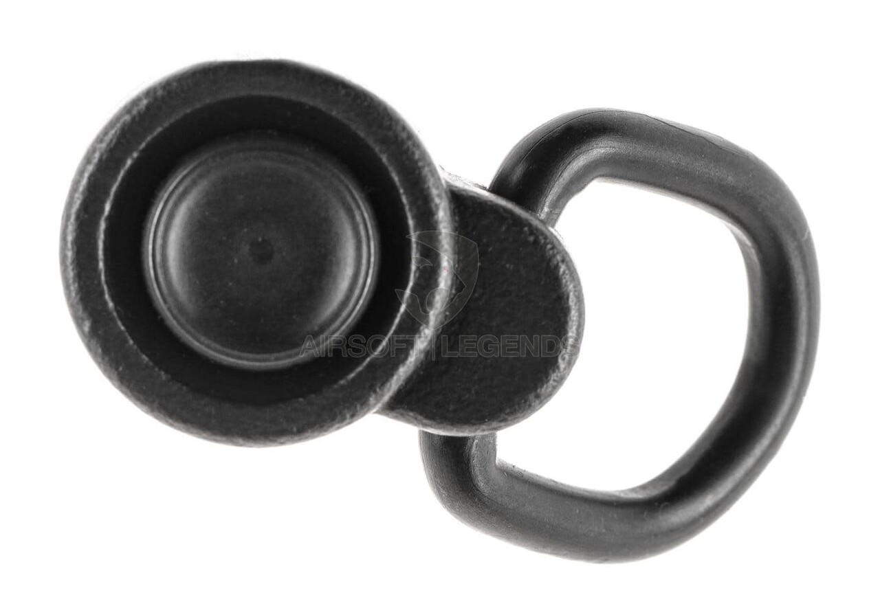 PTS Syndicate Low Profile QD Sling Swivel -S  Black