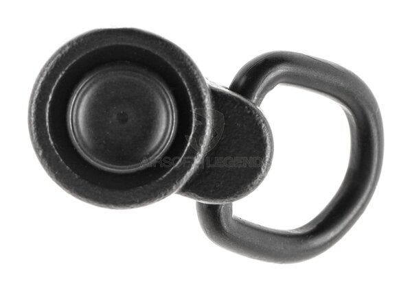 PTS Syndicate Low Profile QD Sling Swivel -S  Black