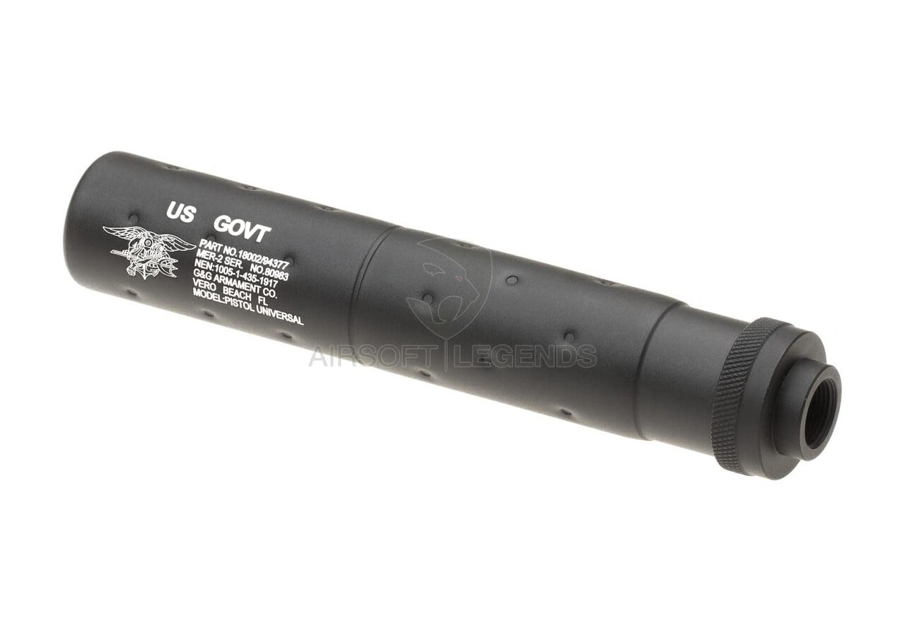 G&G SOCOM Silencer Small CW Black