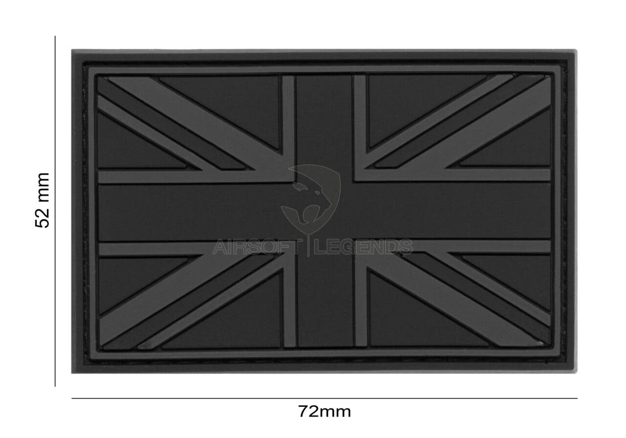 JTG Great Britain Rubber Patch BlackOps JTG Great Britain Rubber Patch BlackOps
