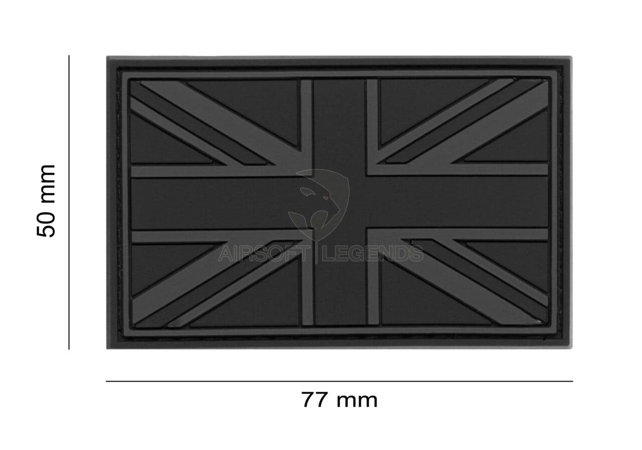 JTG Great Britain Rubber Patch BlackOps JTG Great Britain Rubber Patch BlackOps