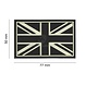 JTG Great Britain Rubber Patch Glow in the Dark