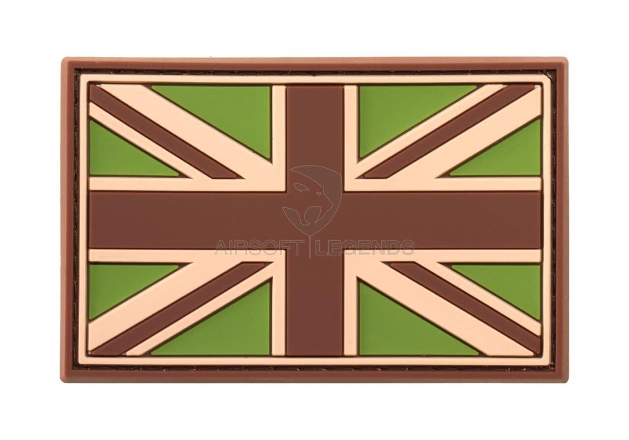 JTG Great Britain Rubber Patch Green