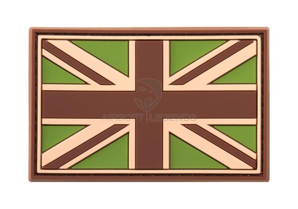 JTG Great Britain Rubber Patch Green