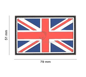 JTG Great Britain Rubber Patch Multicolor