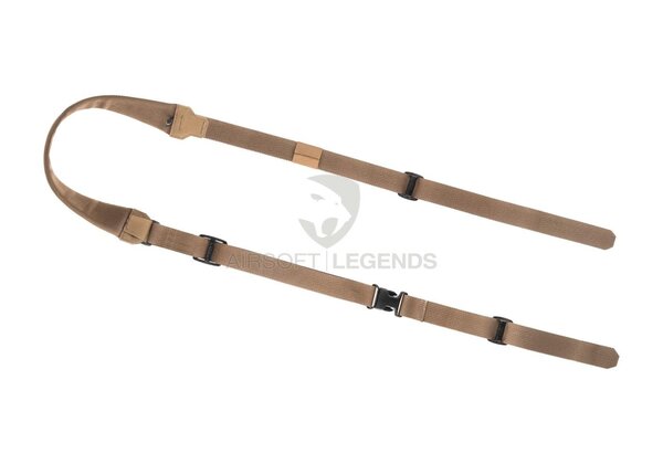 Clawgear QA Two Point Sling Padded Loop Coyote