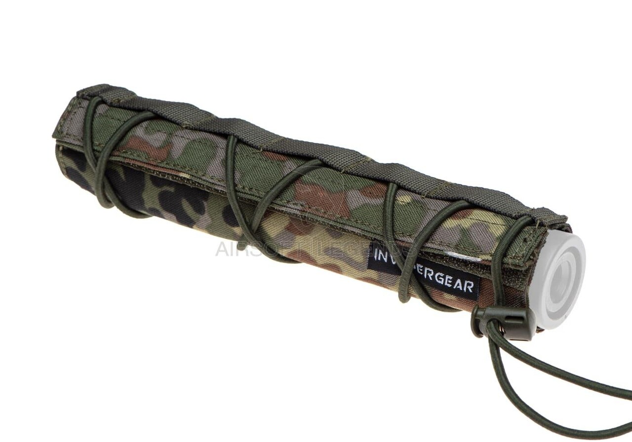 Invader Gear Suppressor Cover 22cm Flecktarn
