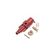 CowCow Technology CNC Aluminium Nozzle Complete Set for AAP-01 Red