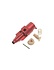 CNC Aluminium Nozzle Complete Set for AAP-01 Red