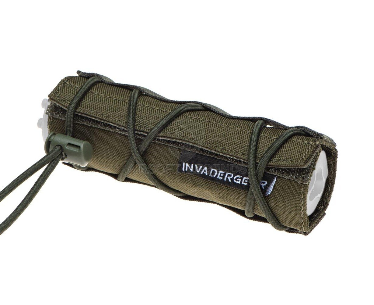 Invader Gear SuppressorCover 14cm OD Green