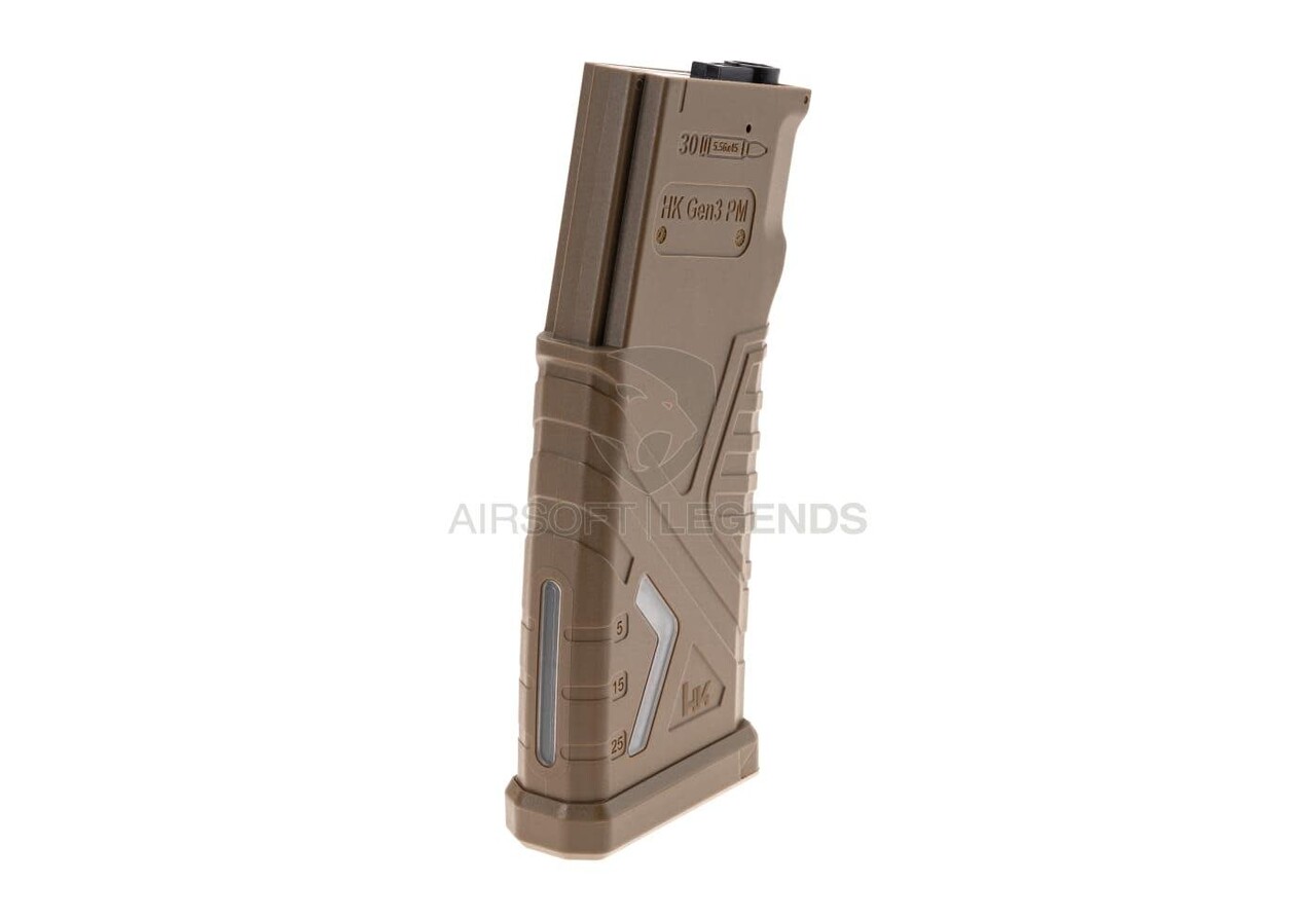 Heckler & Koch HK416 Magazine Gen3 120/30 Rounds Tan
